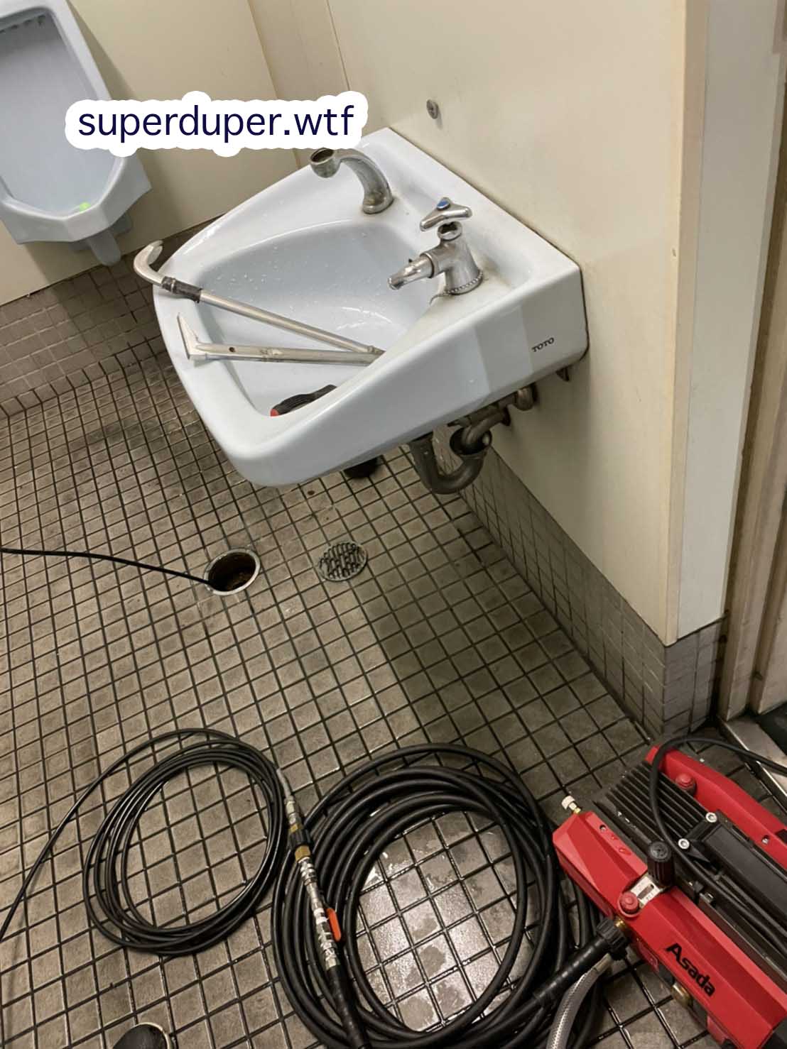大阪のトイレつまり